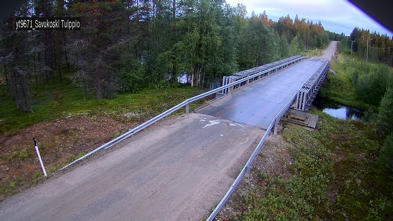 Weather Camera Image Road 9671 Savukoski, Tulppio, Savukoski, Lappi