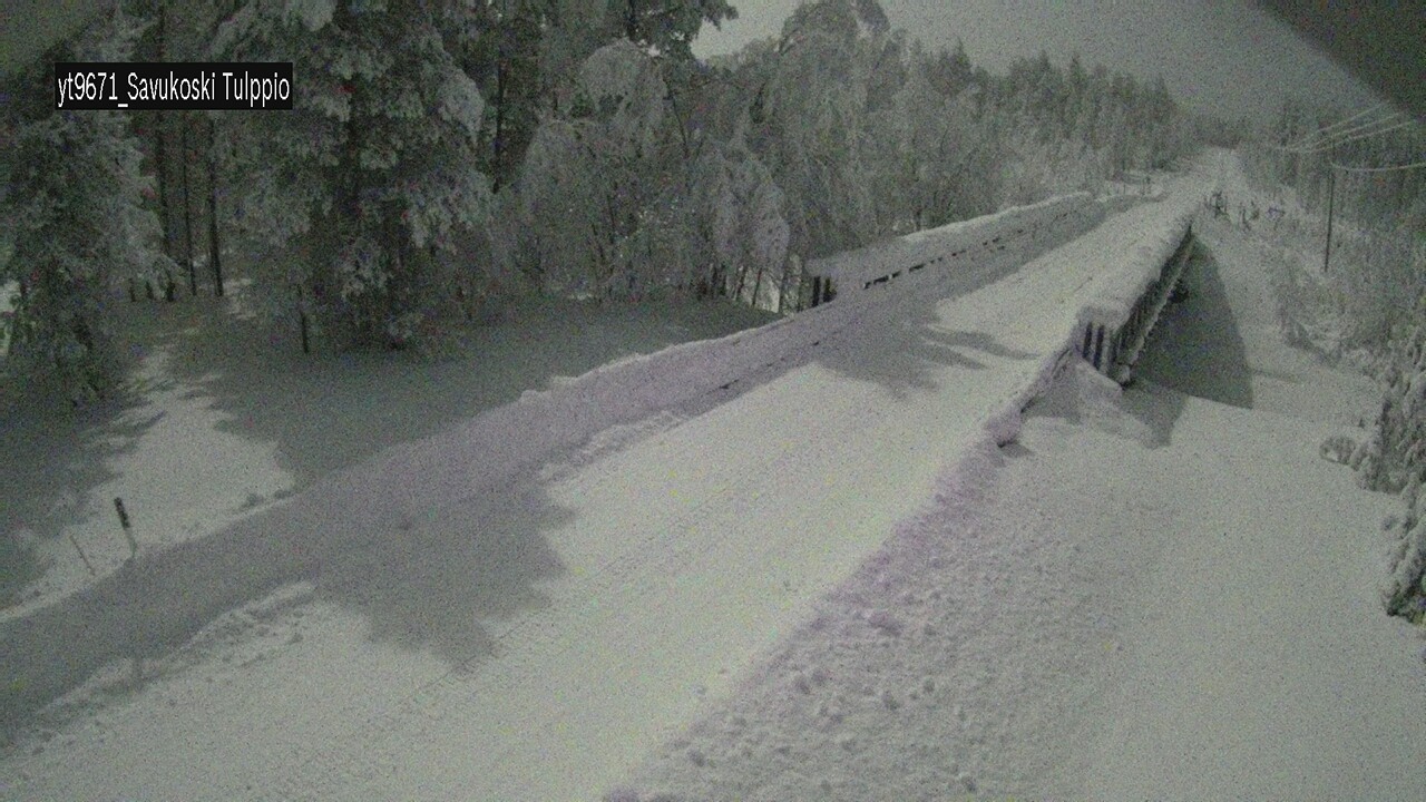 Kelikamerat Kuva Tie 9671 Savukoski, Tulppio, Savukoski, Lappi