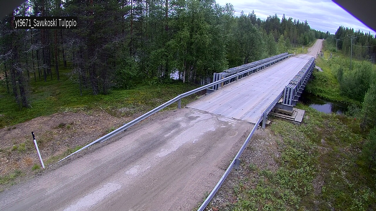 Weather Camera Image Road 9671 Savukoski, Tulppio, Savukoski, Lappi
