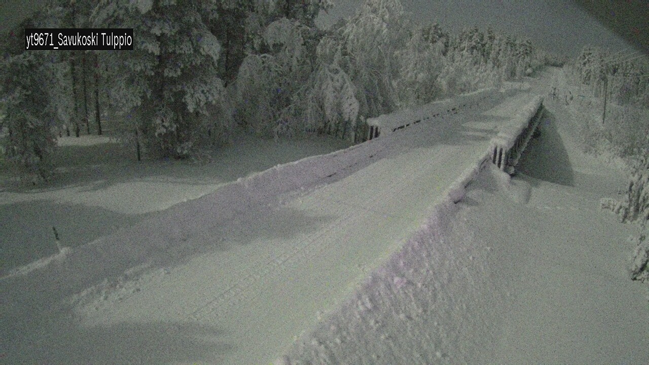 Kelikamerat Kuva Tie 9671 Savukoski, Tulppio, Savukoski, Lappi