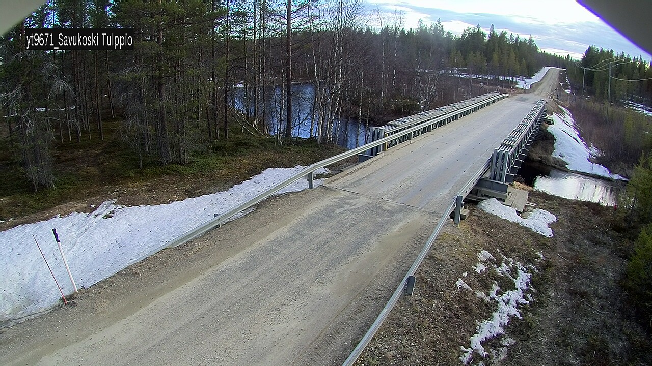 Weather Camera Image Väg 9671 Savukoski, Tulppio, Savukoski, Lappi