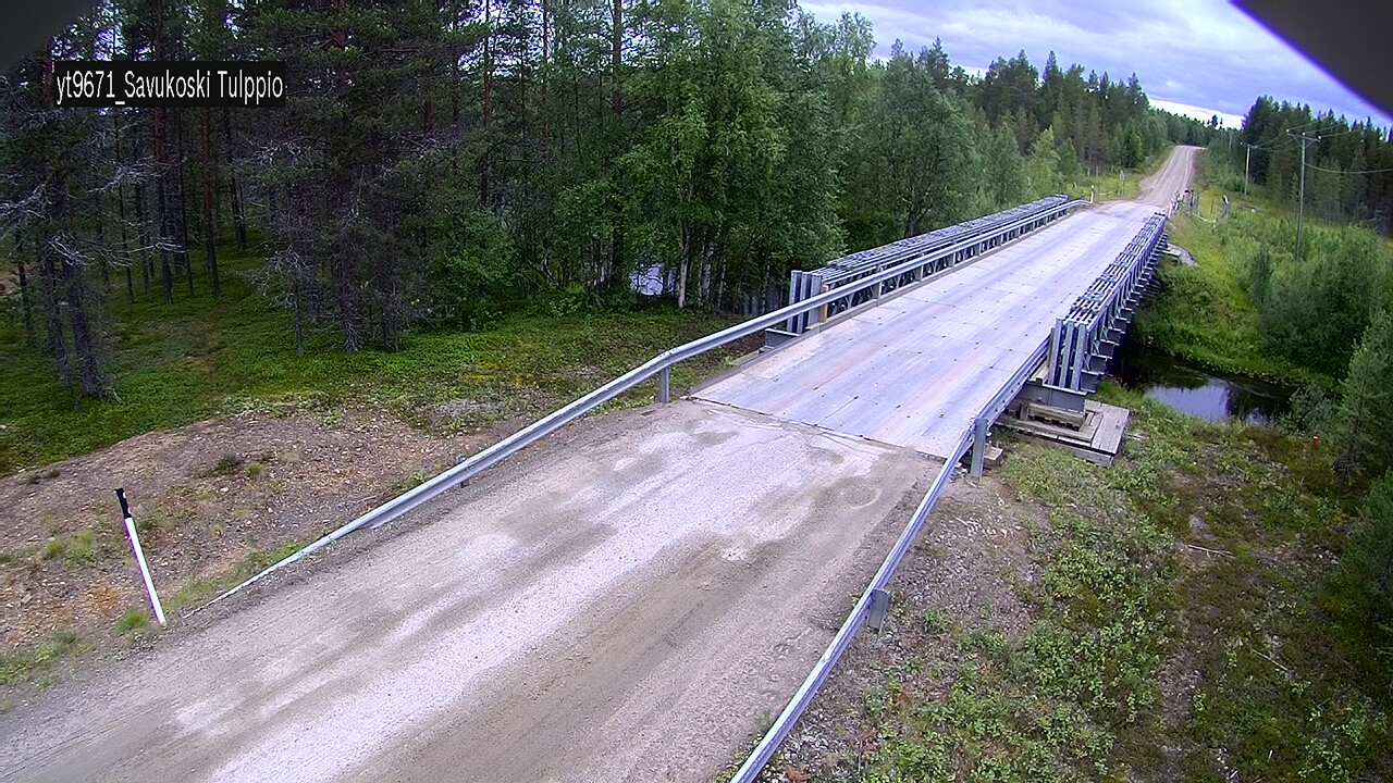 Weather Camera Image Road 9671 Savukoski, Tulppio, Savukoski, Lappi