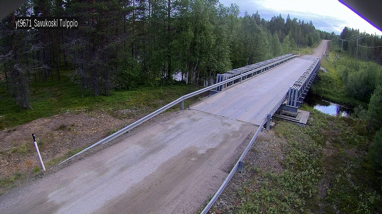 Weather Camera Image Road 9671 Savukoski, Tulppio, Savukoski, Lappi
