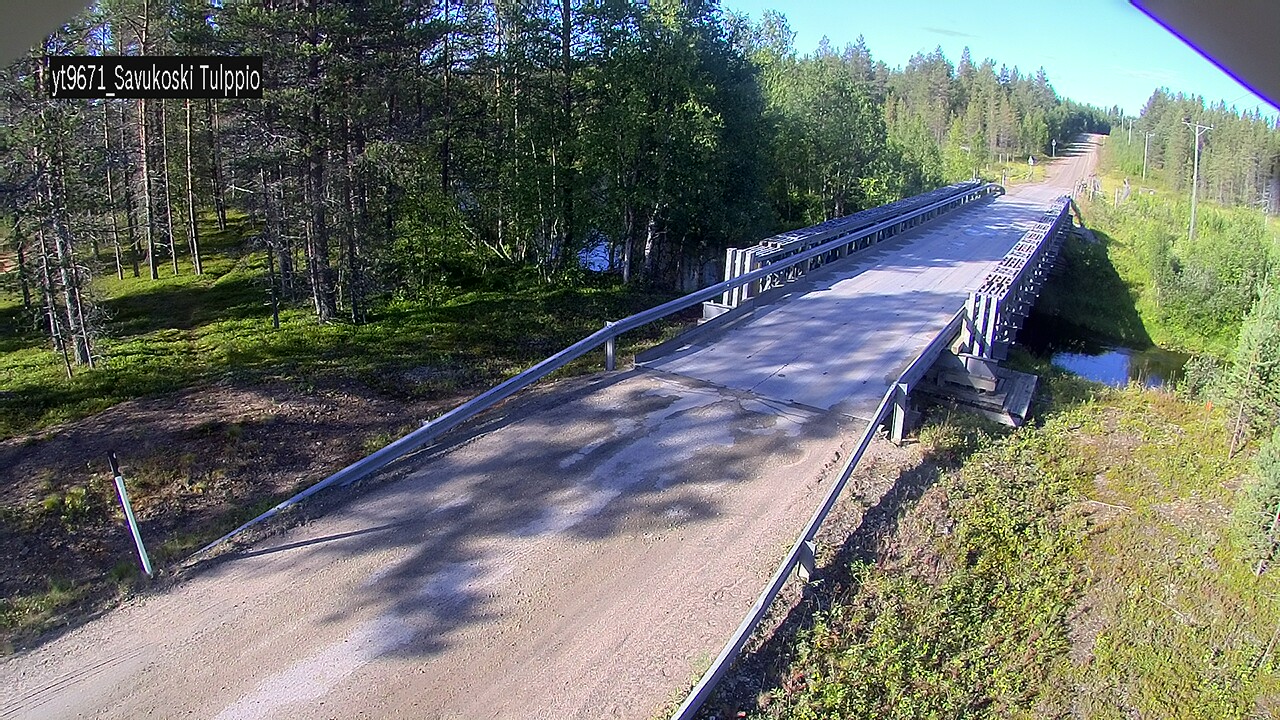 Weather Camera Image Road 9671 Savukoski, Tulppio, Savukoski, Lappi