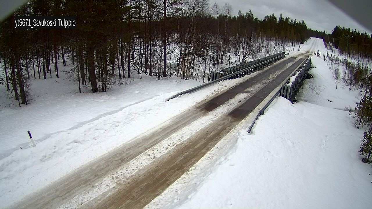 Kelikamerat Kuva Tie 9671 Savukoski, Tulppio, Savukoski, Lappi