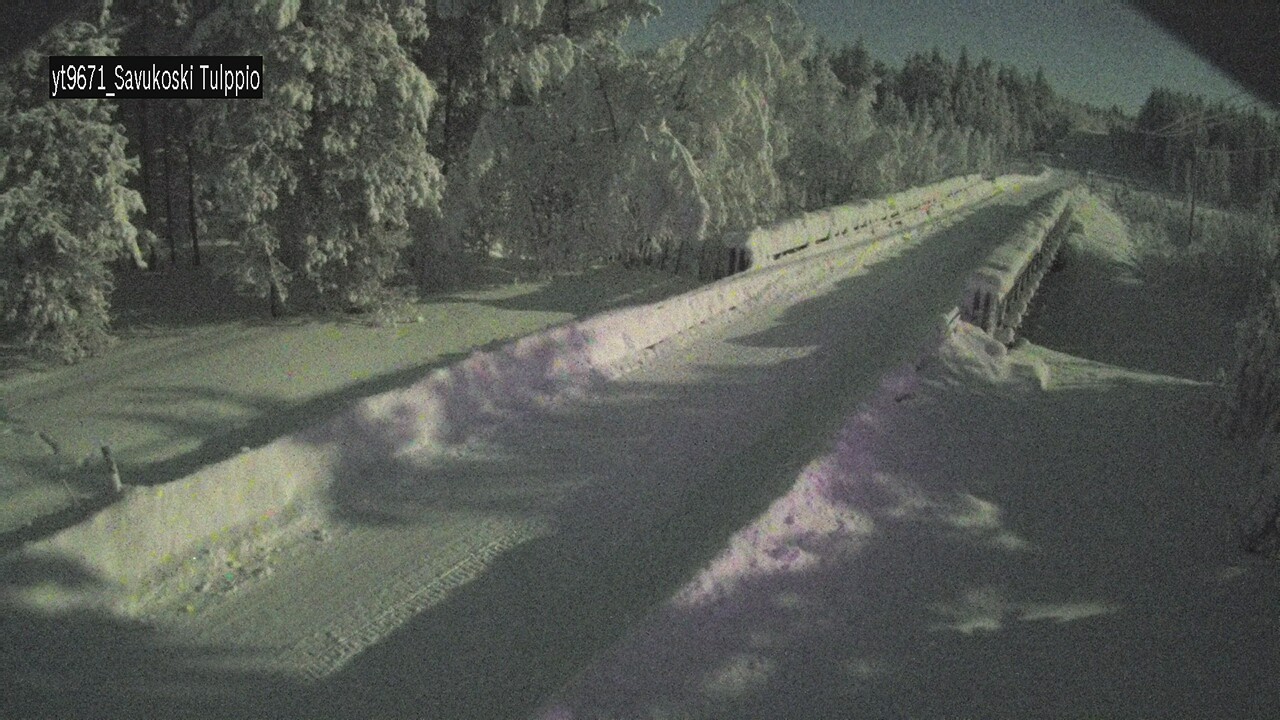 Kelikamerat Kuva Tie 9671 Savukoski, Tulppio, Savukoski, Lappi