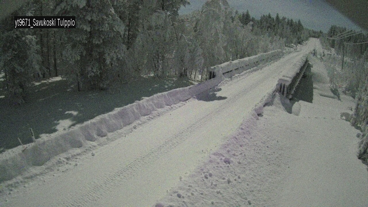 Kelikamerat Kuva Tie 9671 Savukoski, Tulppio, Savukoski, Lappi