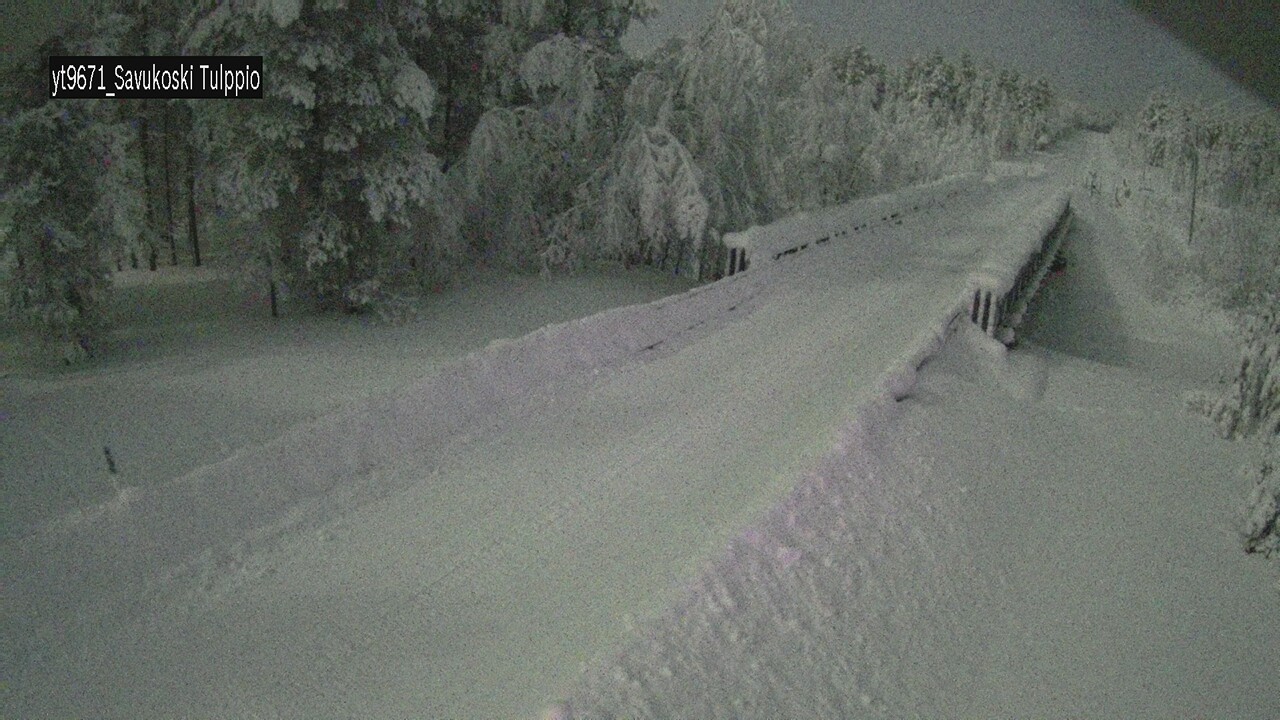Kelikamerat Kuva Tie 9671 Savukoski, Tulppio, Savukoski, Lappi