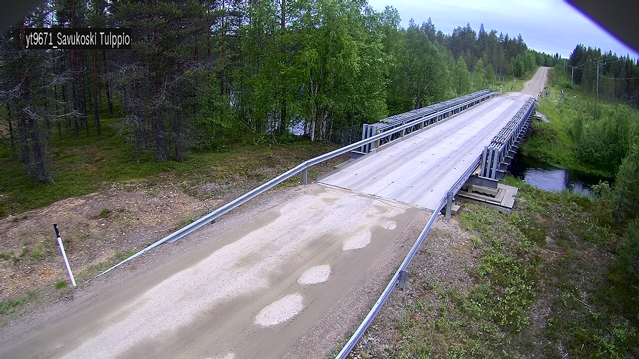 Kelikamerat Kuva Tie 9671 Savukoski, Tulppio, Savukoski, Lappi