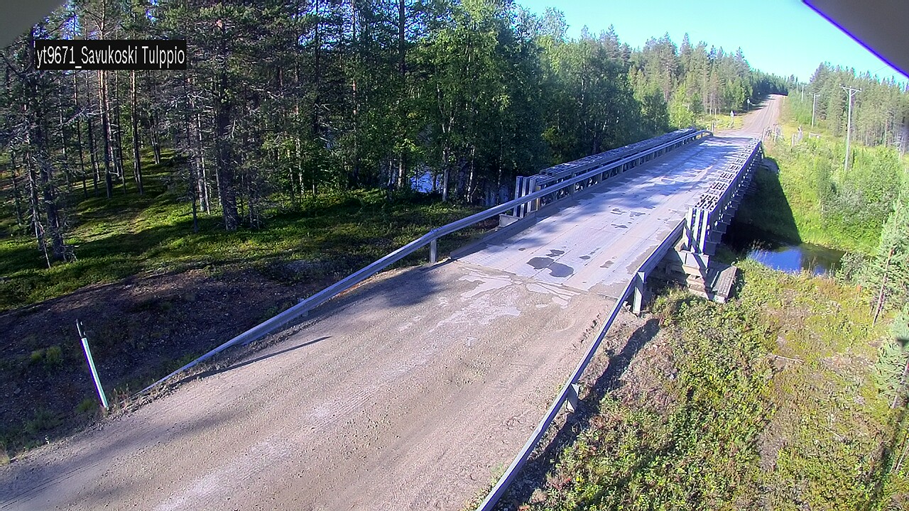 Weather Camera Image Road 9671 Savukoski, Tulppio, Savukoski, Lappi