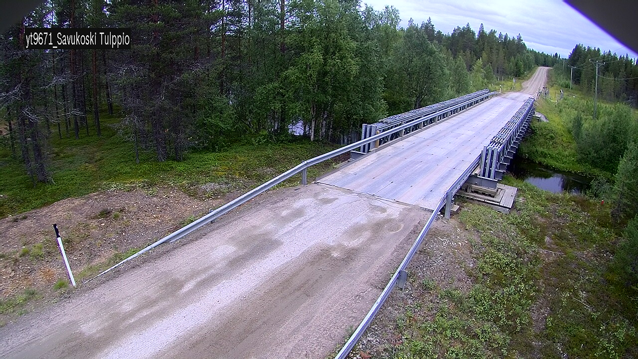 Weather Camera Image Road 9671 Savukoski, Tulppio, Savukoski, Lappi