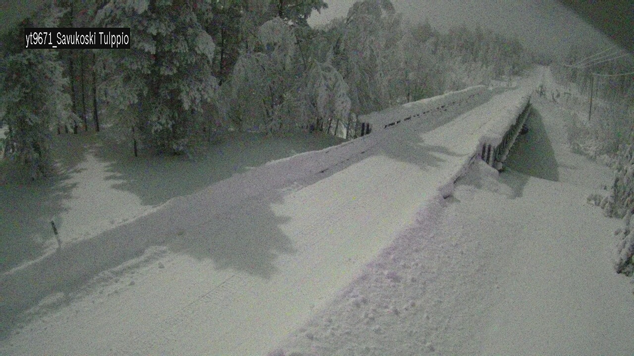 Kelikamerat Kuva Tie 9671 Savukoski, Tulppio, Savukoski, Lappi
