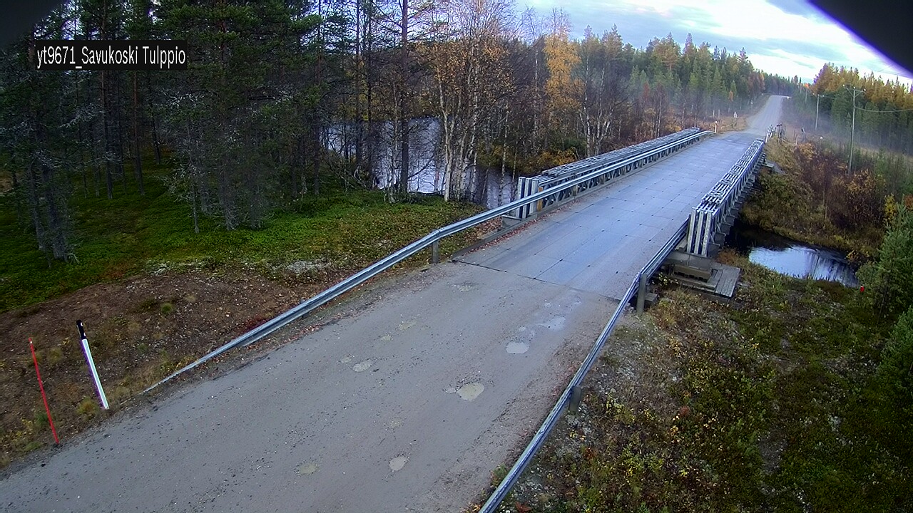 Kelikamerat Kuva Tie 9671 Savukoski, Tulppio, Savukoski, Lappi