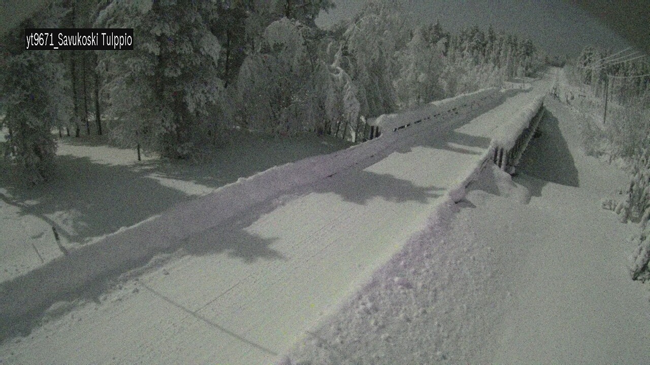 Kelikamerat Kuva Tie 9671 Savukoski, Tulppio, Savukoski, Lappi