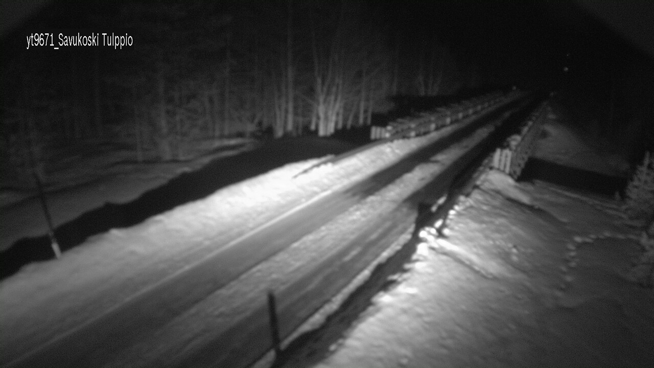 Kelikamerat Kuva Tie 9671 Savukoski, Tulppio, Savukoski, Lappi