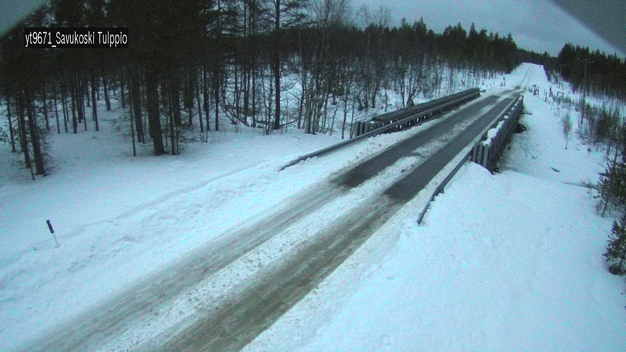 Kelikamerat Kuva Tie 9671 Savukoski, Tulppio, Savukoski, Lappi