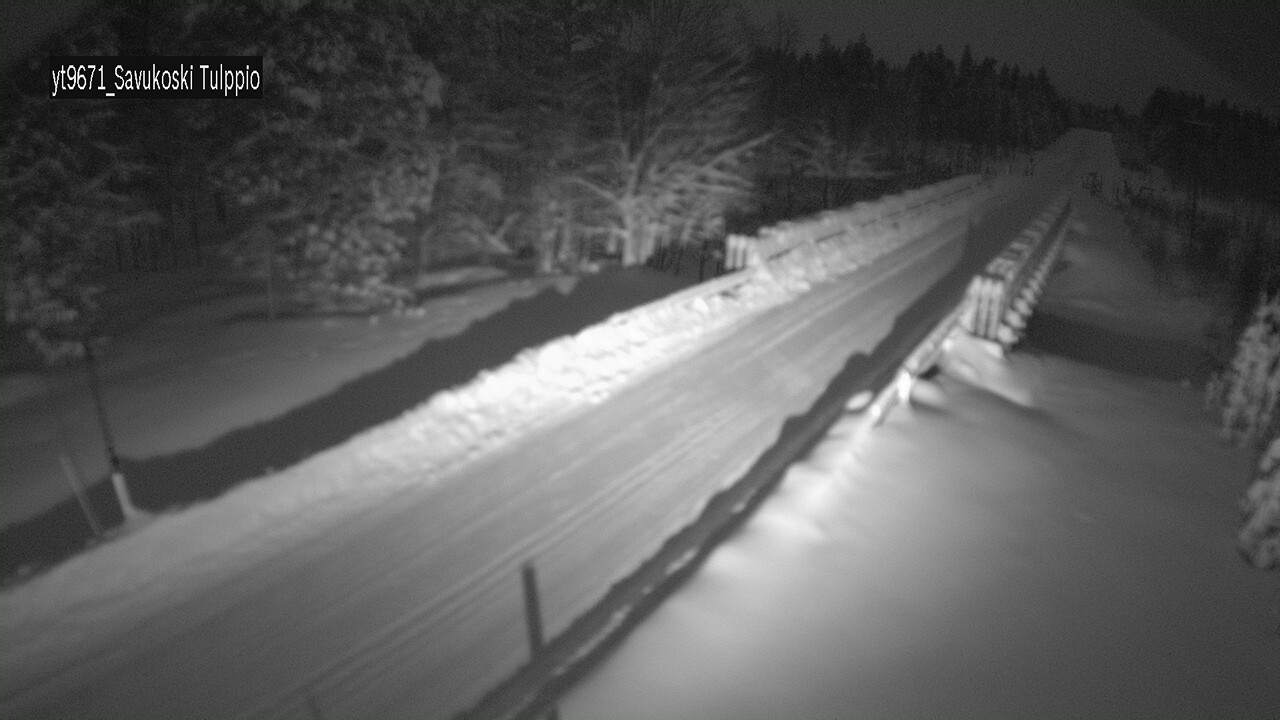 Weather Camera Image Väg 9671 Savukoski, Tulppio, Savukoski, Lappi