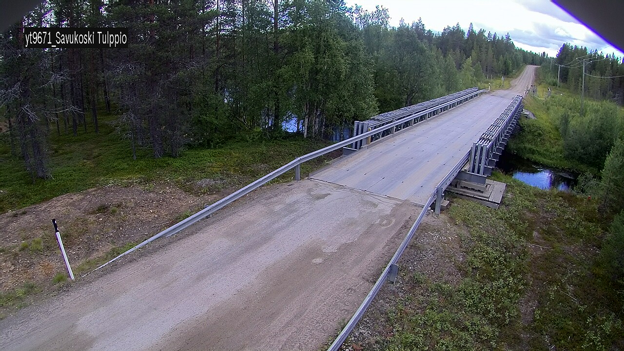 Weather Camera Image Väg 9671 Savukoski, Tulppio, Savukoski, Lappi