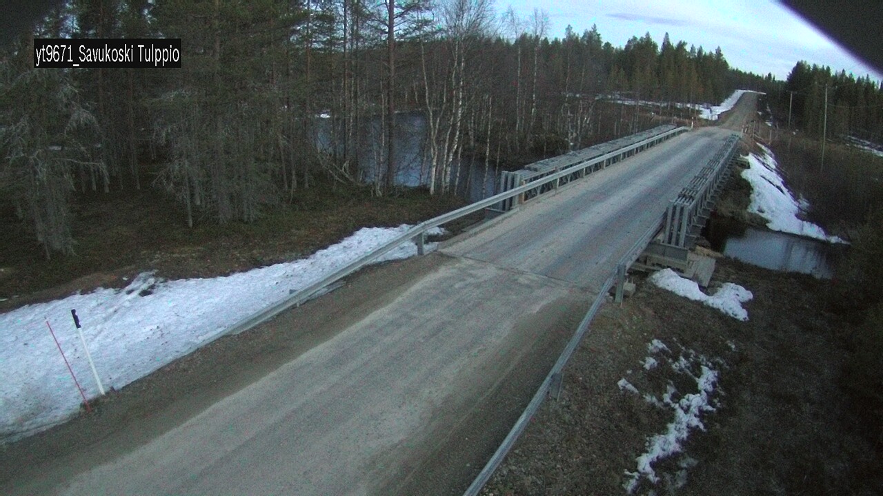 Weather Camera Image Road 9671 Savukoski, Tulppio, Savukoski, Lappi