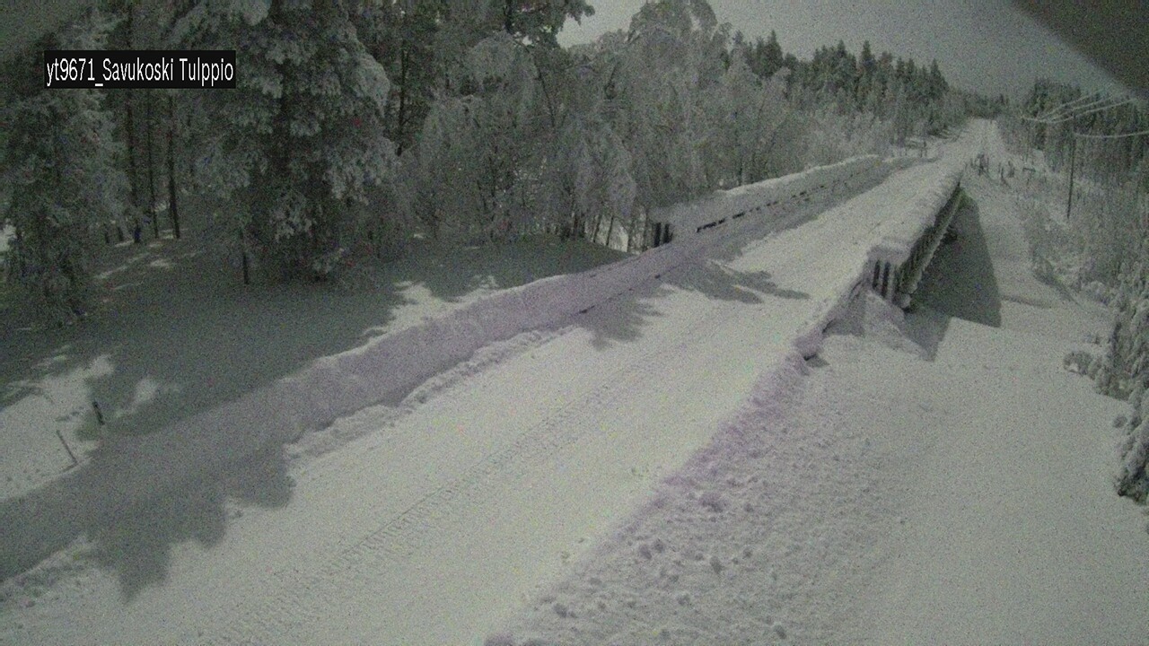Kelikamerat Kuva Tie 9671 Savukoski, Tulppio, Savukoski, Lappi