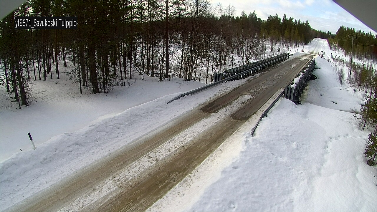 Weather Camera Image Road 9671 Savukoski, Tulppio, Savukoski, Lappi