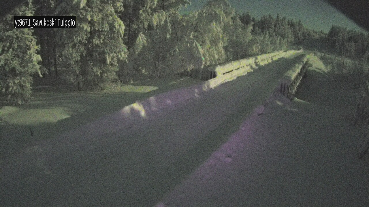 Kelikamerat Kuva Tie 9671 Savukoski, Tulppio, Savukoski, Lappi