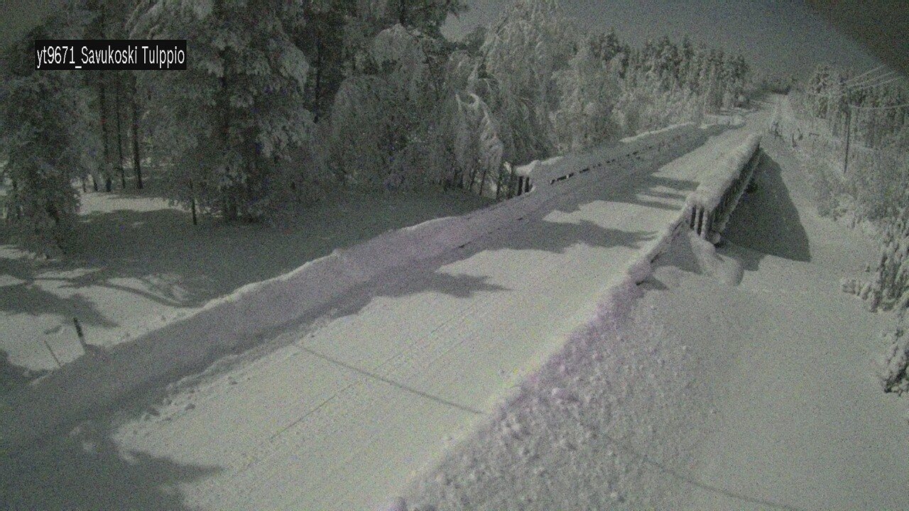 Kelikamerat Kuva Tie 9671 Savukoski, Tulppio, Savukoski, Lappi