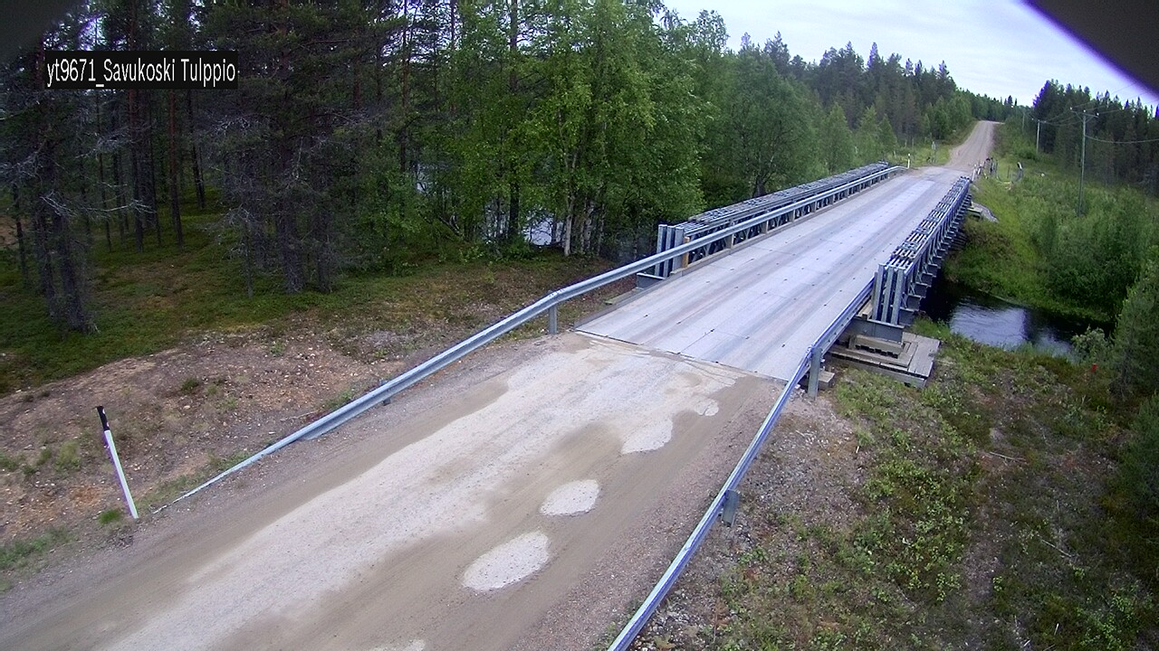 Kelikamerat Kuva Tie 9671 Savukoski, Tulppio, Savukoski, Lappi