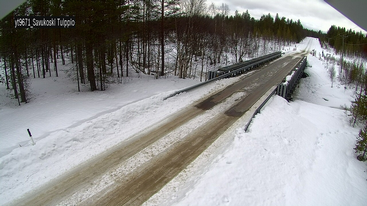 Weather Camera Image Road 9671 Savukoski, Tulppio, Savukoski, Lappi