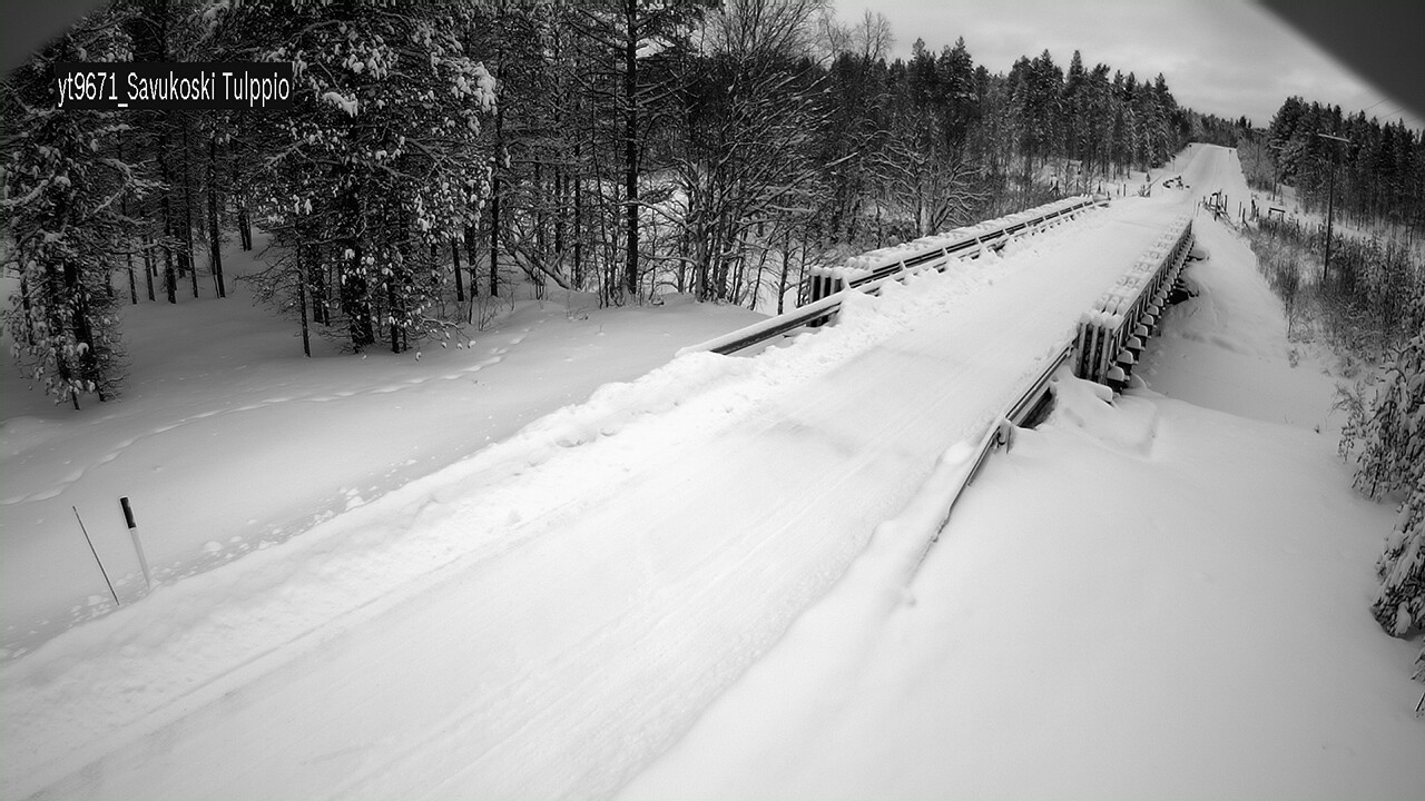 Kelikamerat Kuva Tie 9671 Savukoski, Tulppio, Savukoski, Lappi