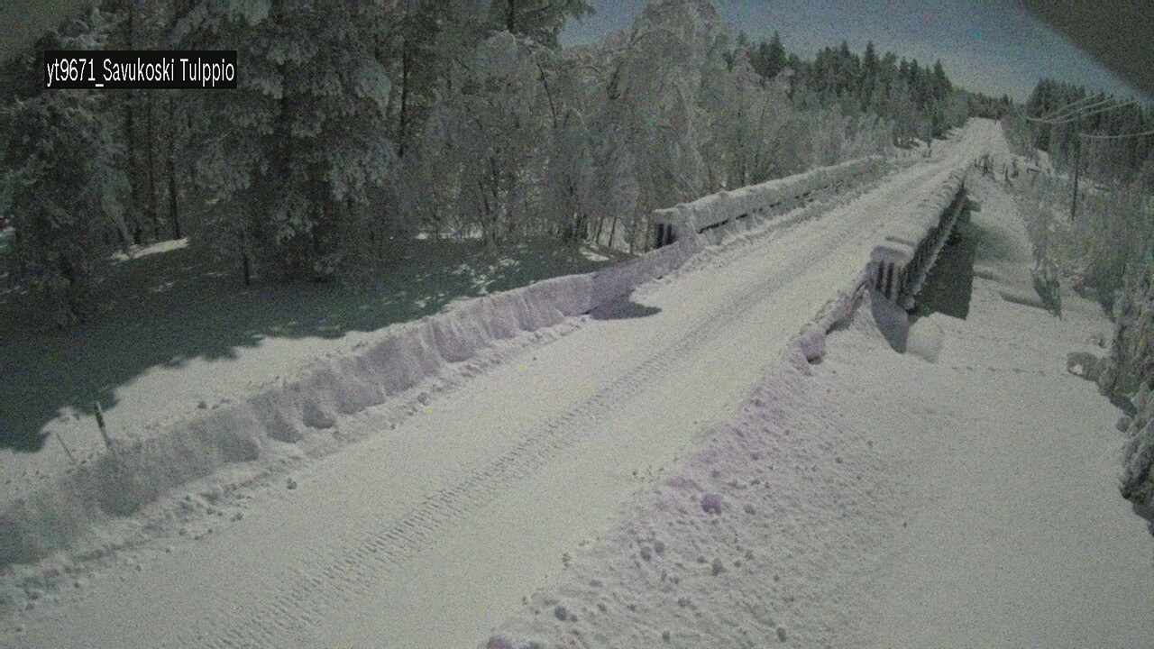 Kelikamerat Kuva Tie 9671 Savukoski, Tulppio, Savukoski, Lappi