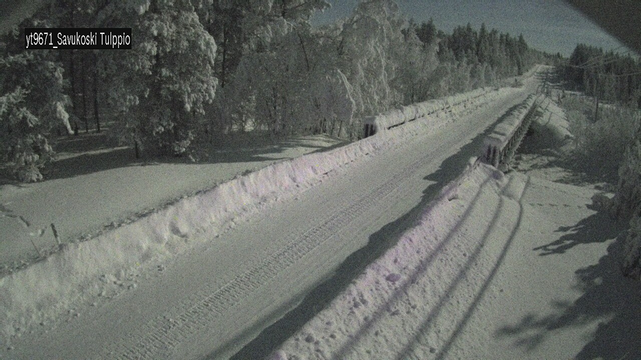 Kelikamerat Kuva Tie 9671 Savukoski, Tulppio, Savukoski, Lappi