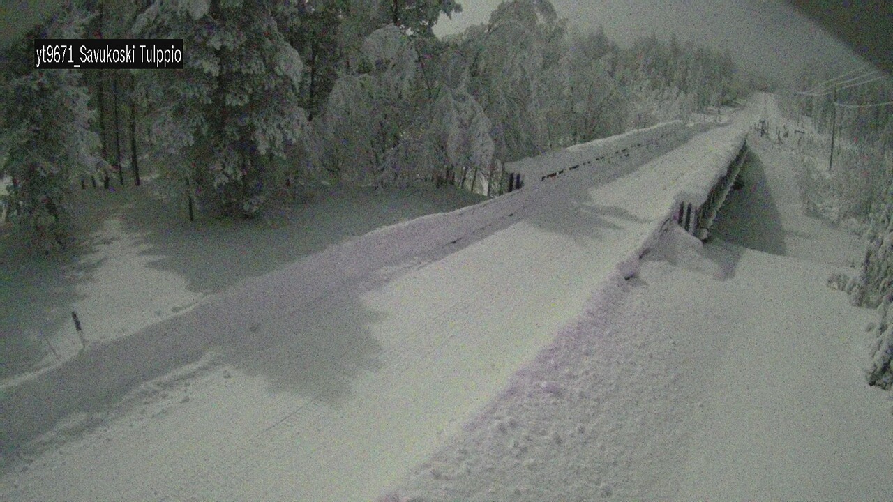Kelikamerat Kuva Tie 9671 Savukoski, Tulppio, Savukoski, Lappi
