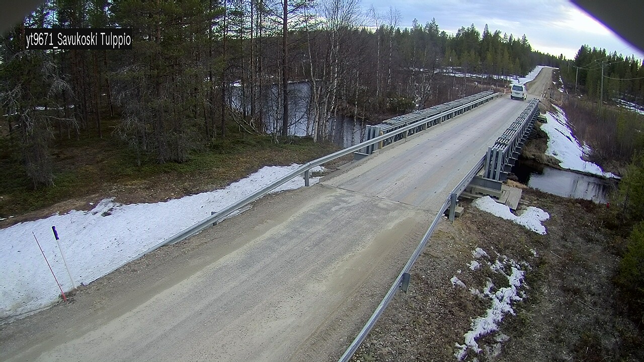Weather Camera Image Väg 9671 Savukoski, Tulppio, Savukoski, Lappi