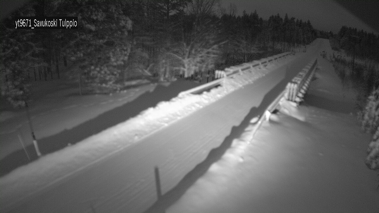 Kelikamerat Kuva Tie 9671 Savukoski, Tulppio, Savukoski, Lappi