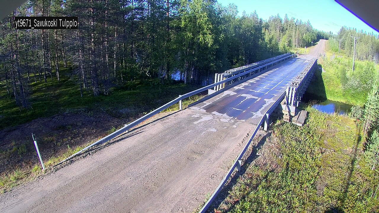 Weather Camera Image Road 9671 Savukoski, Tulppio, Savukoski, Lappi