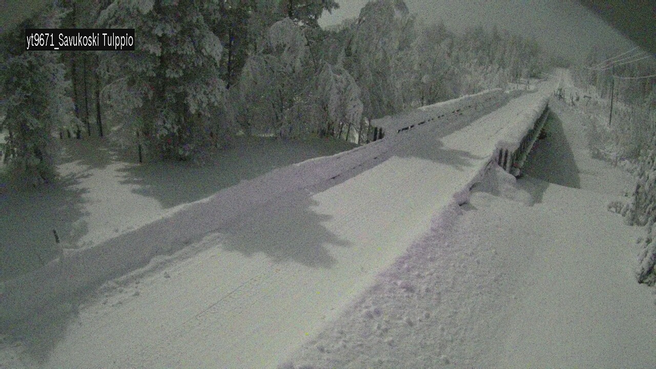 Kelikamerat Kuva Tie 9671 Savukoski, Tulppio, Savukoski, Lappi
