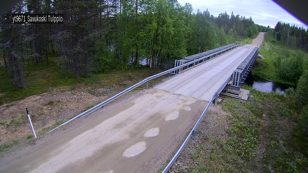 Kelikamerat Kuva Tie 9671 Savukoski, Tulppio, Savukoski, Lappi
