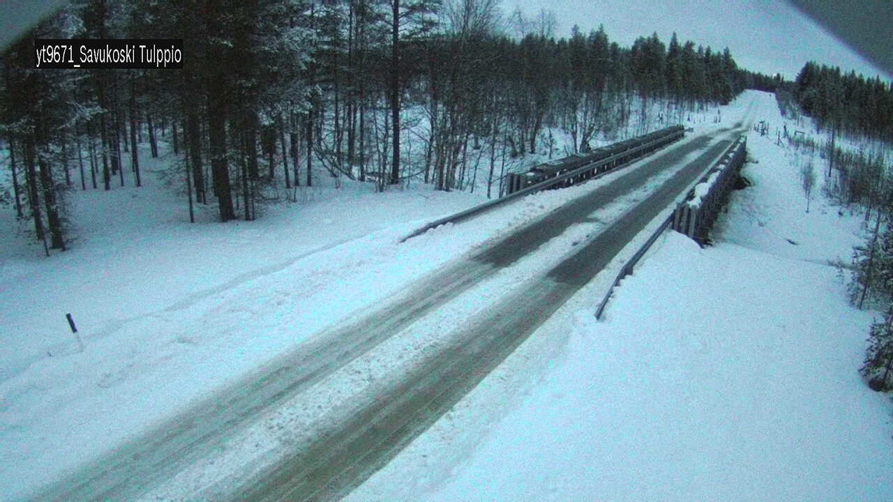 Kelikamerat Kuva Tie 9671 Savukoski, Tulppio, Savukoski, Lappi