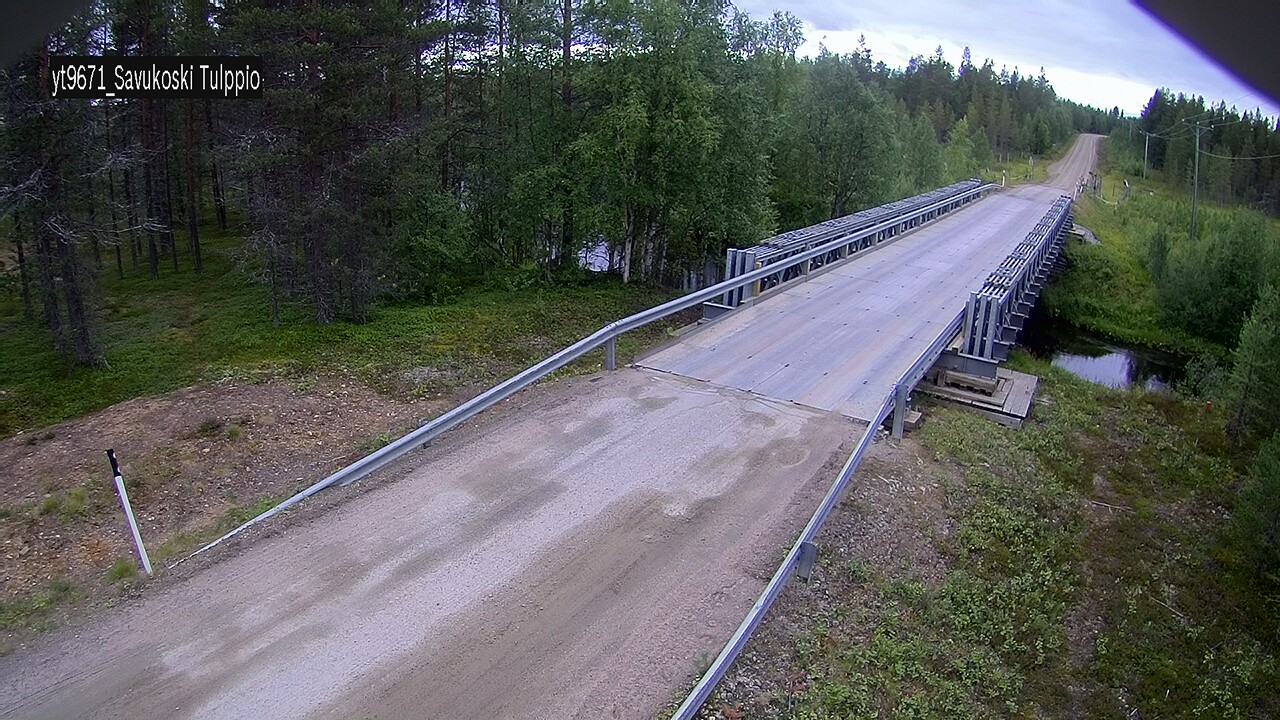 Weather Camera Image Road 9671 Savukoski, Tulppio, Savukoski, Lappi