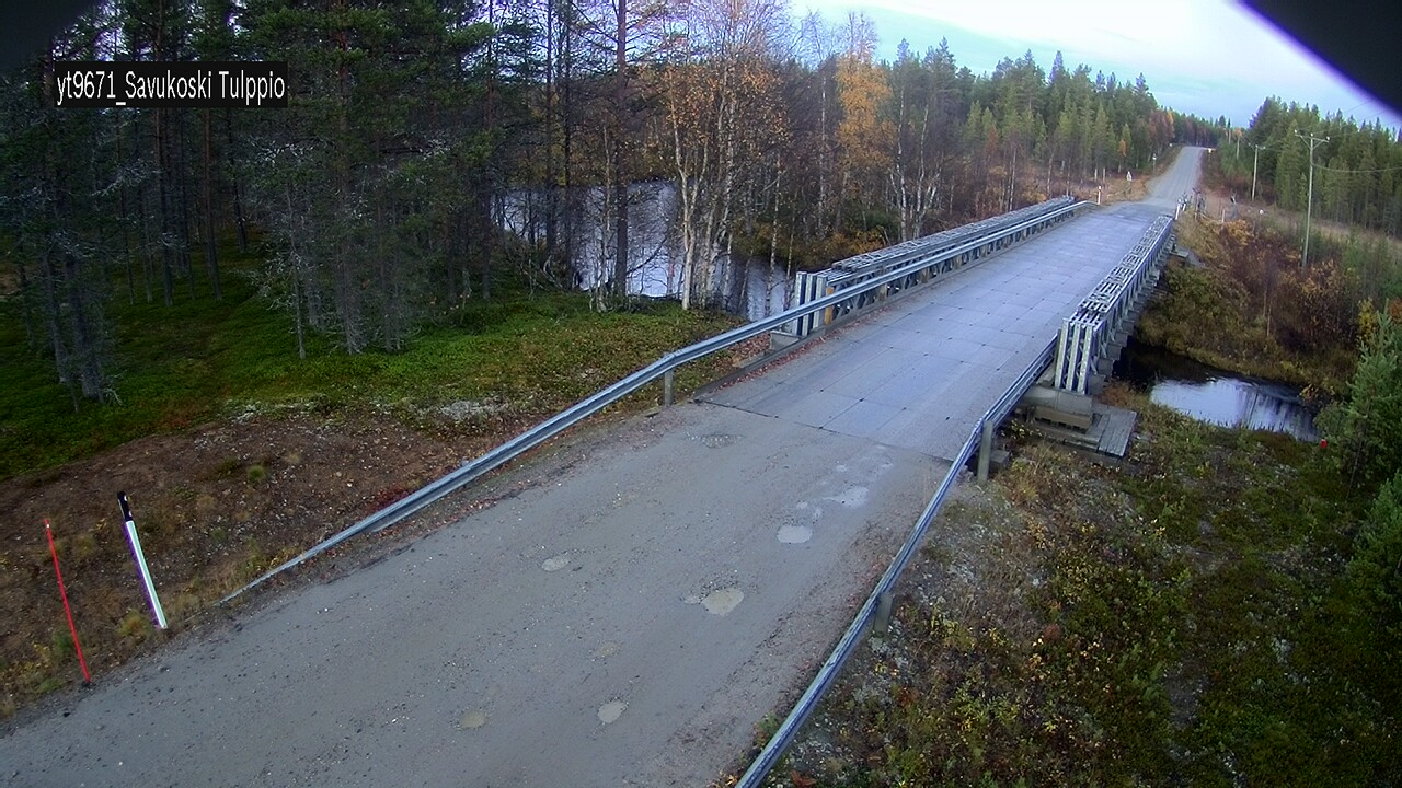 Kelikamerat Kuva Tie 9671 Savukoski, Tulppio, Savukoski, Lappi