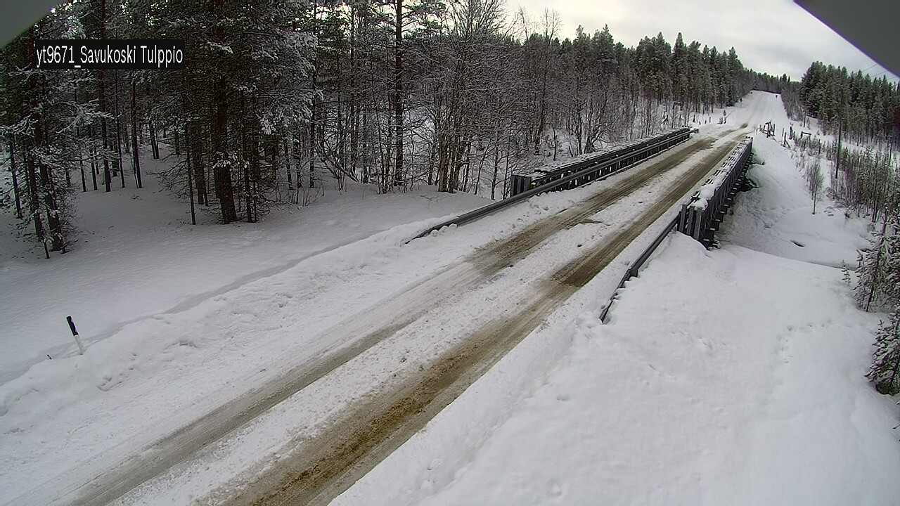 Kelikamerat Kuva Tie 9671 Savukoski, Tulppio, Savukoski, Lappi