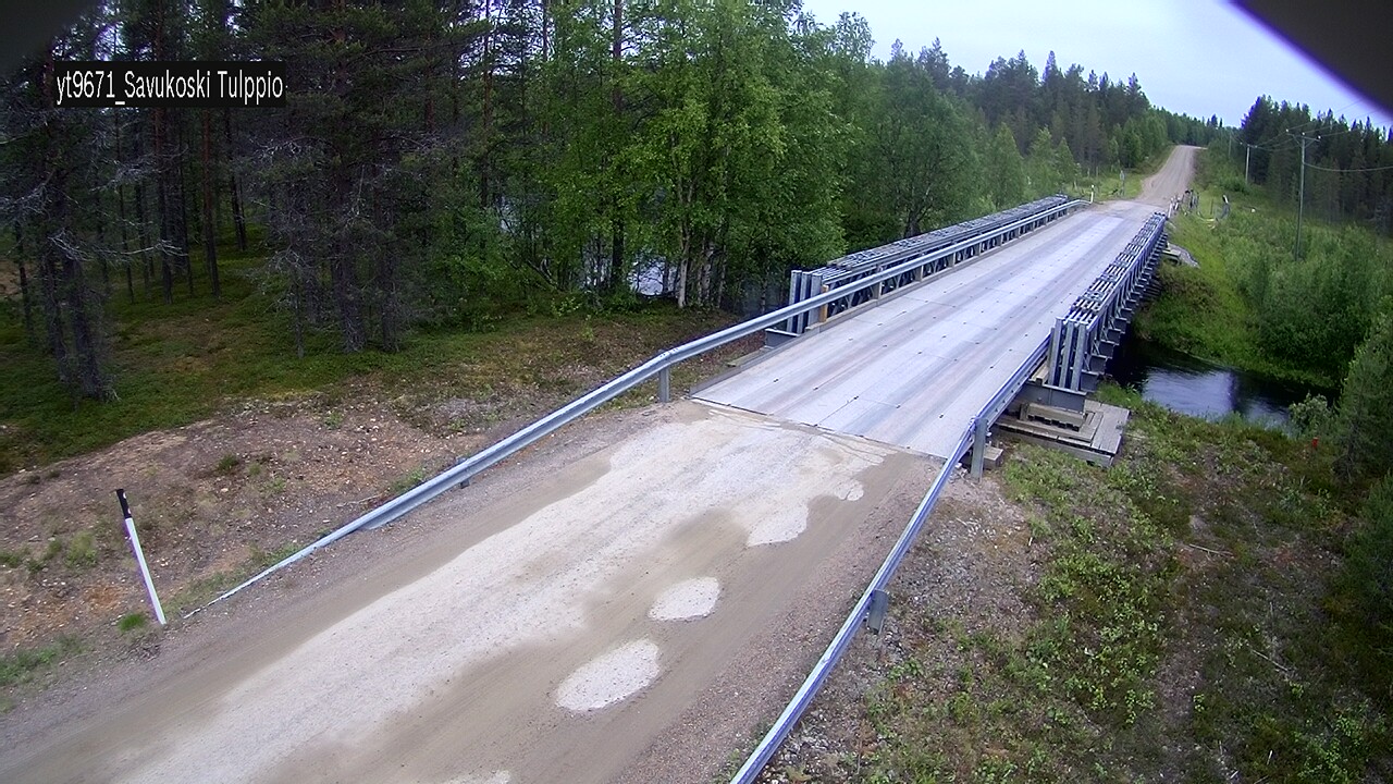 Kelikamerat Kuva Tie 9671 Savukoski, Tulppio, Savukoski, Lappi