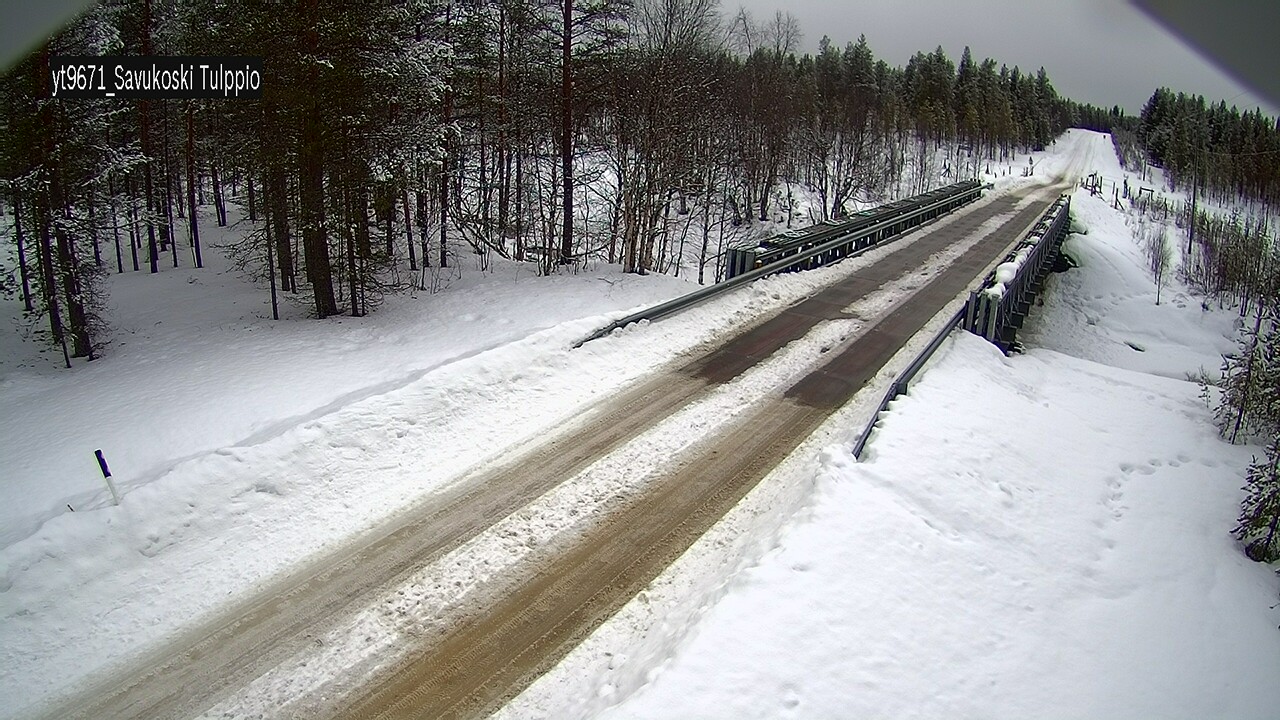 Kelikamerat Kuva Tie 9671 Savukoski, Tulppio, Savukoski, Lappi
