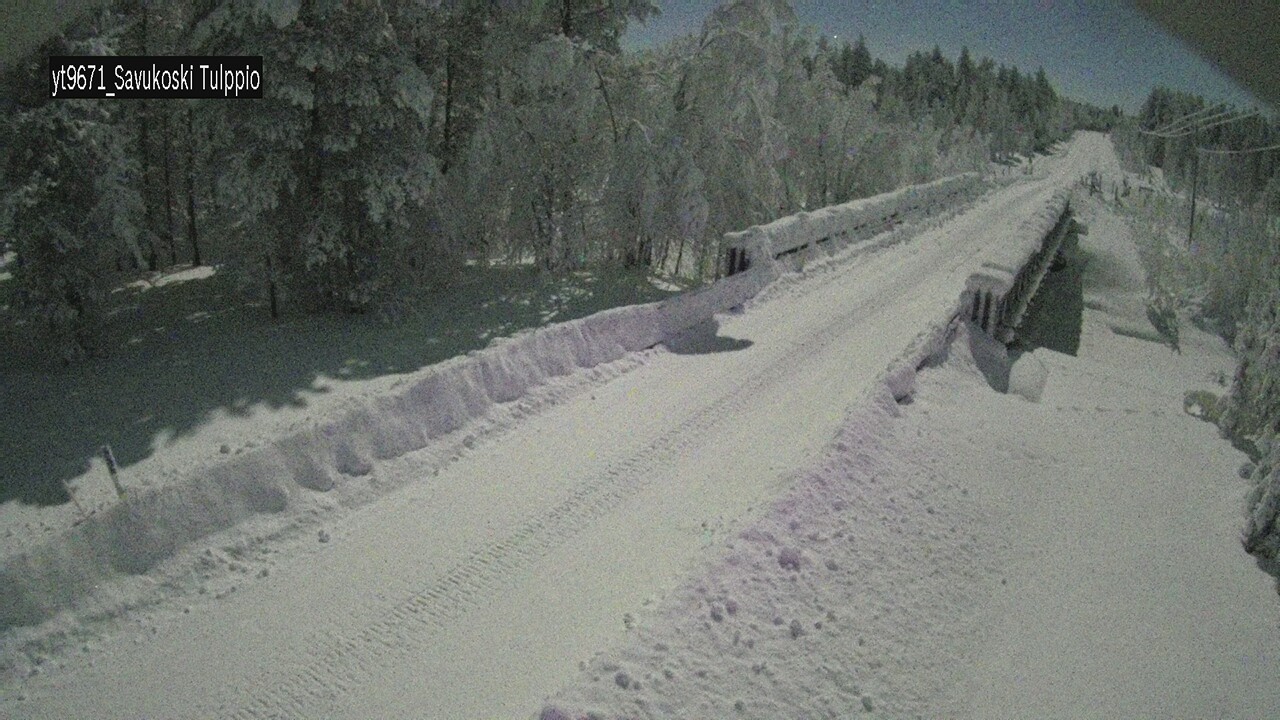 Kelikamerat Kuva Tie 9671 Savukoski, Tulppio, Savukoski, Lappi