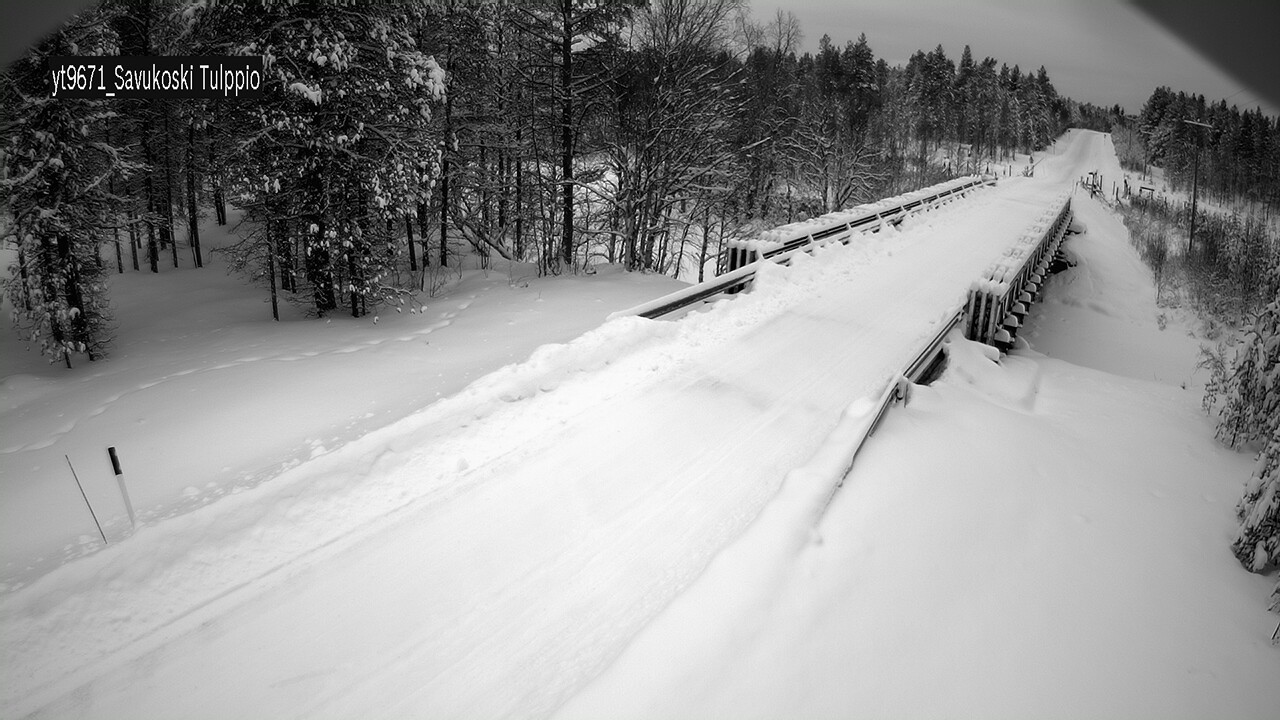Kelikamerat Kuva Tie 9671 Savukoski, Tulppio, Savukoski, Lappi