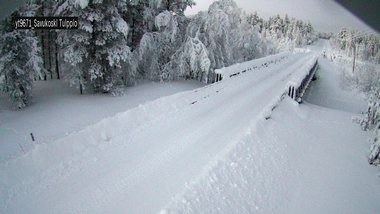 Kelikamerat Kuva Tie 9671 Savukoski, Tulppio, Savukoski, Lappi