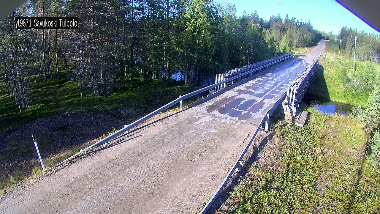 Weather Camera Image Road 9671 Savukoski, Tulppio, Savukoski, Lappi