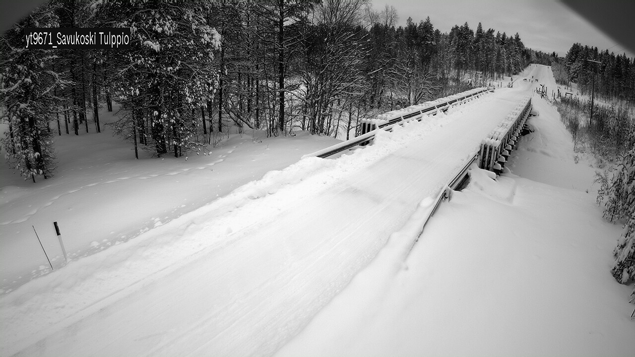 Kelikamerat Kuva Tie 9671 Savukoski, Tulppio, Savukoski, Lappi