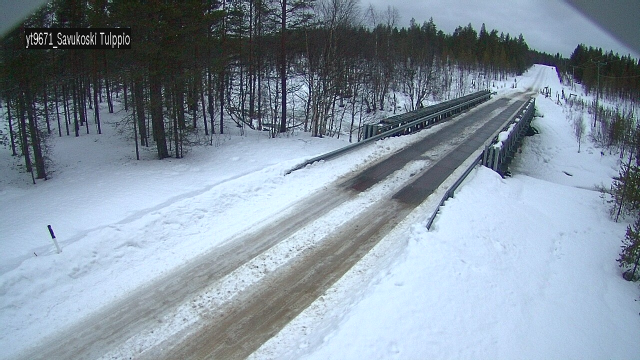 Kelikamerat Kuva Tie 9671 Savukoski, Tulppio, Savukoski, Lappi